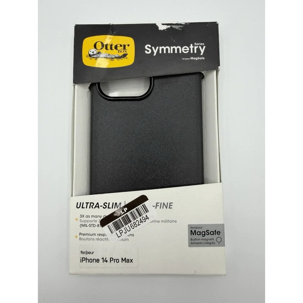 OtterBox iPhone 14 Pro Max Symmetry Plus Case with MagSafe - Black